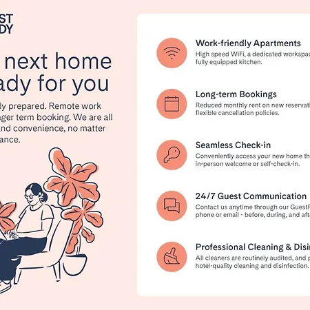דירה Guestready - A Pleasant In The Centre